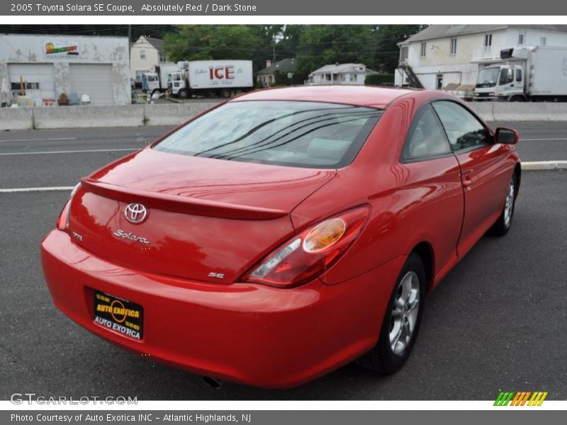 Absolutely Red / Dark Stone 2005 Toyota Solara SE Coupe