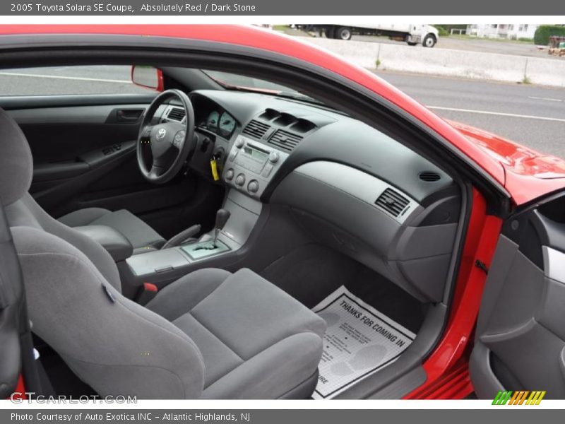 Absolutely Red / Dark Stone 2005 Toyota Solara SE Coupe