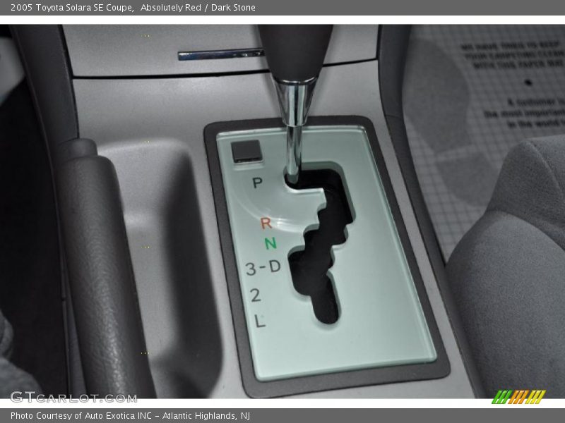 Absolutely Red / Dark Stone 2005 Toyota Solara SE Coupe