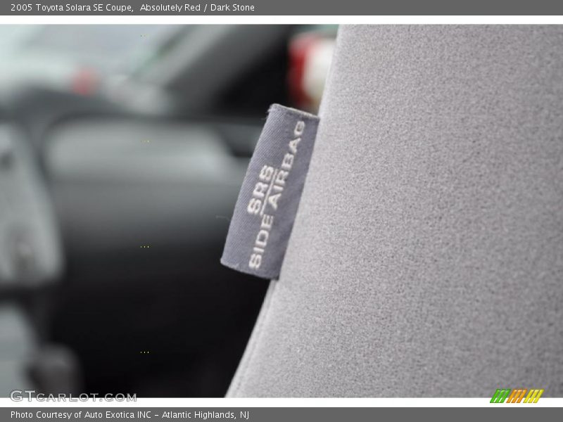 Absolutely Red / Dark Stone 2005 Toyota Solara SE Coupe