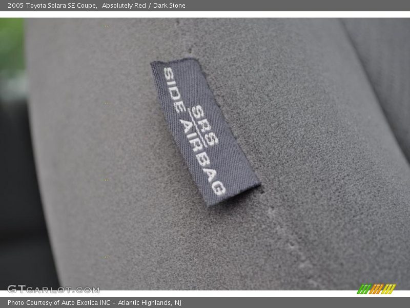 Absolutely Red / Dark Stone 2005 Toyota Solara SE Coupe