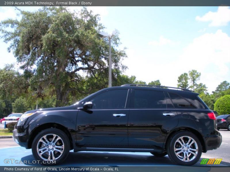 Formal Black / Ebony 2009 Acura MDX Technology