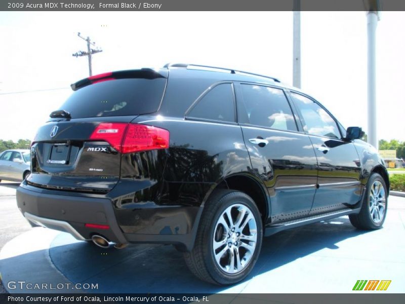 Formal Black / Ebony 2009 Acura MDX Technology