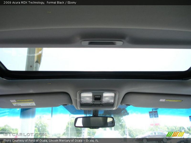 Formal Black / Ebony 2009 Acura MDX Technology