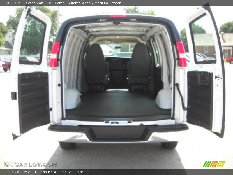Summit White / Medium Pewter 2010 GMC Savana Van 3500 Cargo