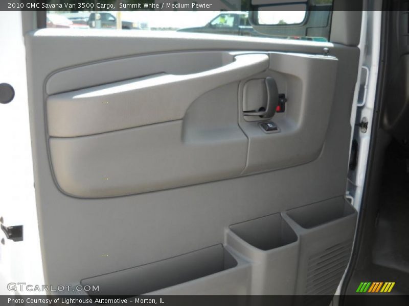 Summit White / Medium Pewter 2010 GMC Savana Van 3500 Cargo