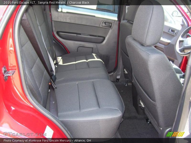 Sangria Red Metallic / Charcoal Black 2010 Ford Escape XLT