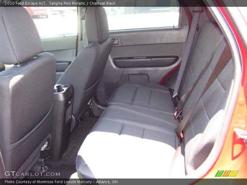 Sangria Red Metallic / Charcoal Black 2010 Ford Escape XLT