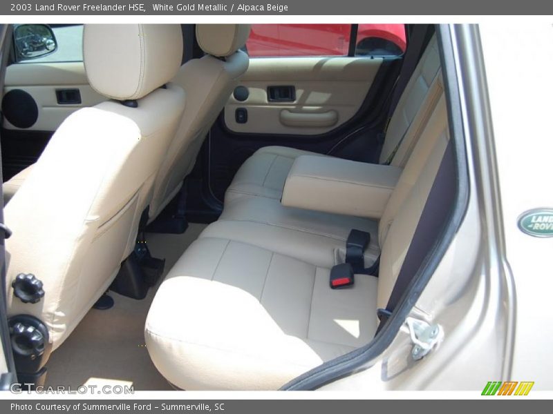White Gold Metallic / Alpaca Beige 2003 Land Rover Freelander HSE