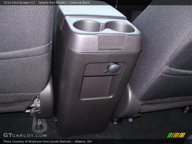 Sangria Red Metallic / Charcoal Black 2010 Ford Escape XLT