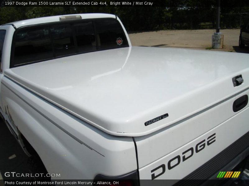 Bright White / Mist Gray 1997 Dodge Ram 1500 Laramie SLT Extended Cab 4x4
