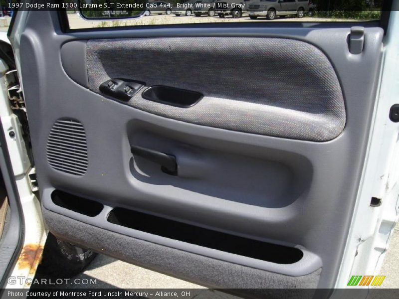 Bright White / Mist Gray 1997 Dodge Ram 1500 Laramie SLT Extended Cab 4x4