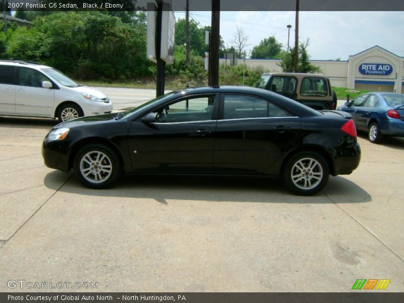 Black / Ebony 2007 Pontiac G6 Sedan