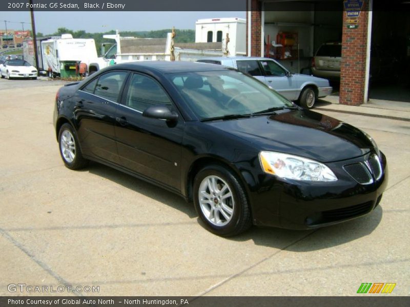 Black / Ebony 2007 Pontiac G6 Sedan