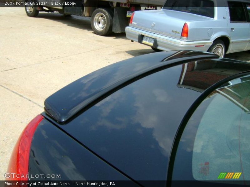 Black / Ebony 2007 Pontiac G6 Sedan
