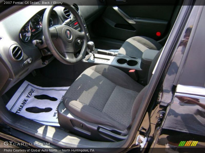 Black / Ebony 2007 Pontiac G6 Sedan