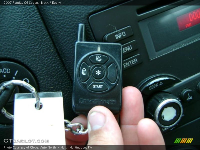 Black / Ebony 2007 Pontiac G6 Sedan