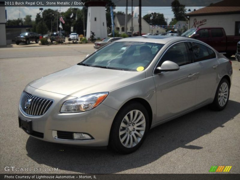 Stone Metallic / Ebony 2011 Buick Regal CXL
