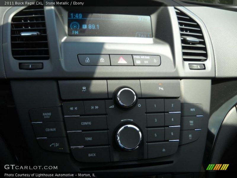 Stone Metallic / Ebony 2011 Buick Regal CXL