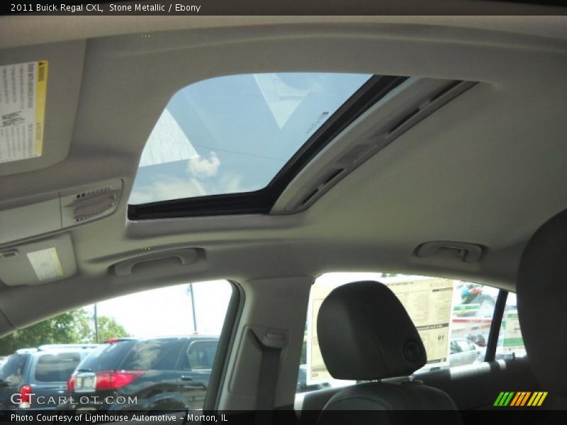 Stone Metallic / Ebony 2011 Buick Regal CXL