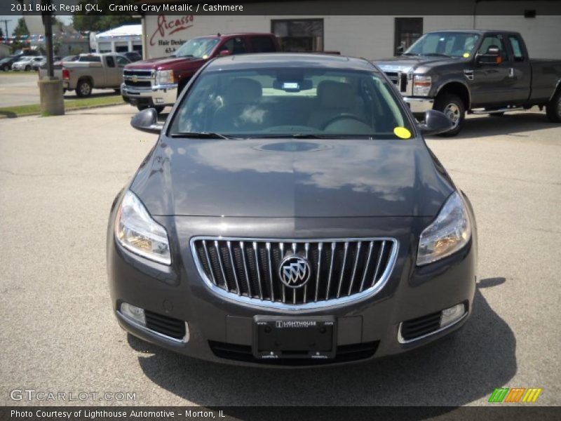 Granite Gray Metallic / Cashmere 2011 Buick Regal CXL