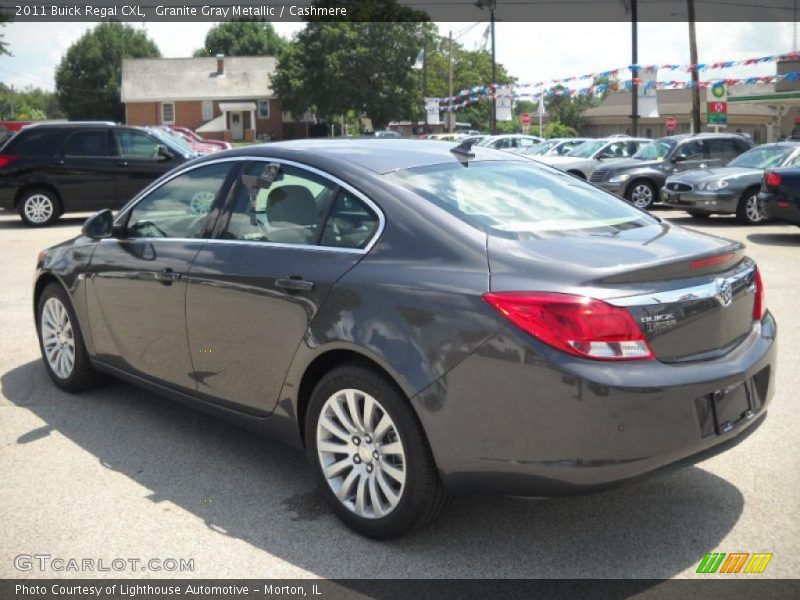 Granite Gray Metallic / Cashmere 2011 Buick Regal CXL
