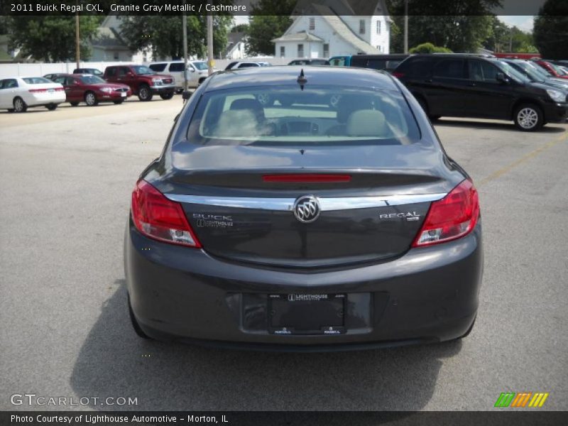 Granite Gray Metallic / Cashmere 2011 Buick Regal CXL