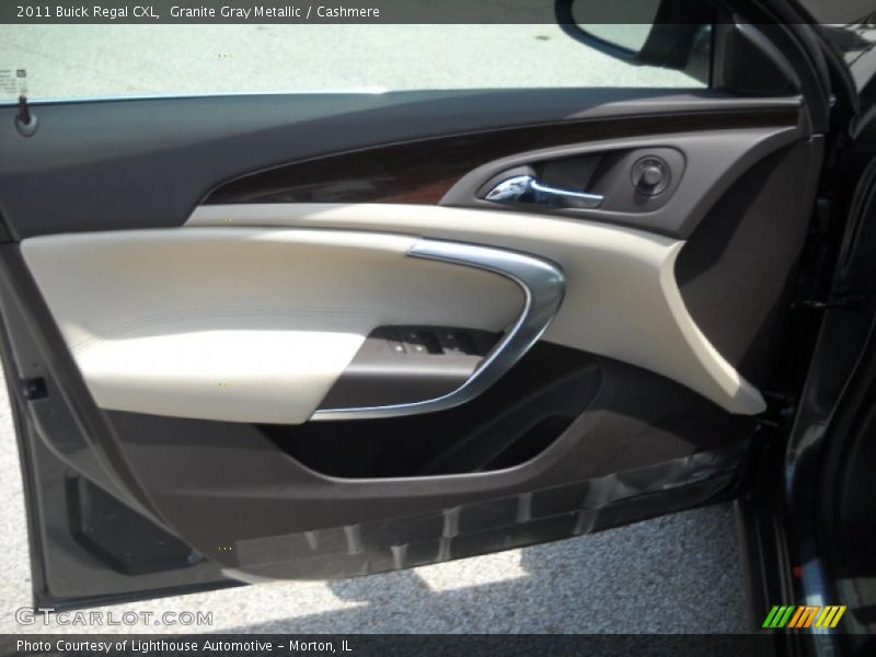 Granite Gray Metallic / Cashmere 2011 Buick Regal CXL