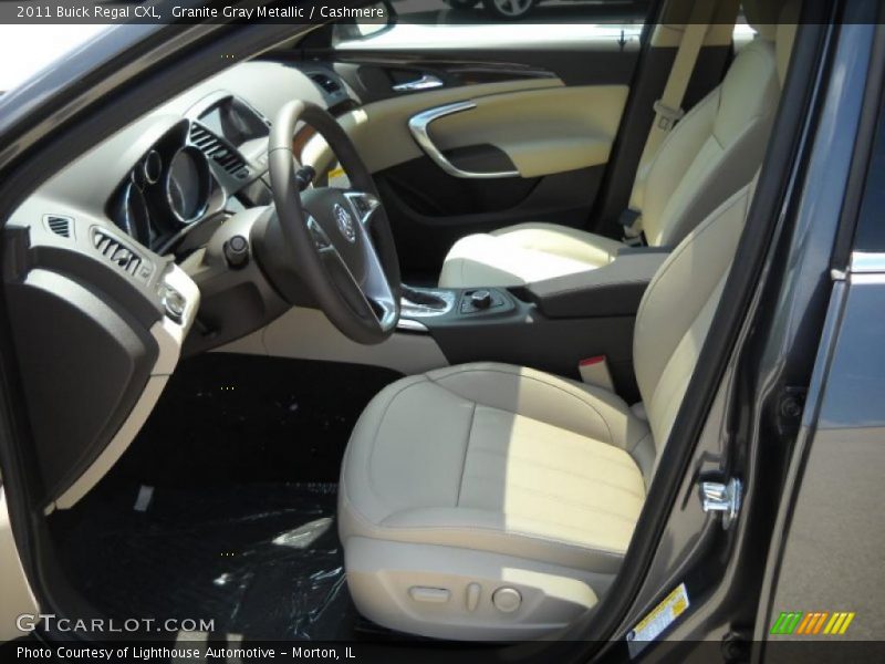 Granite Gray Metallic / Cashmere 2011 Buick Regal CXL