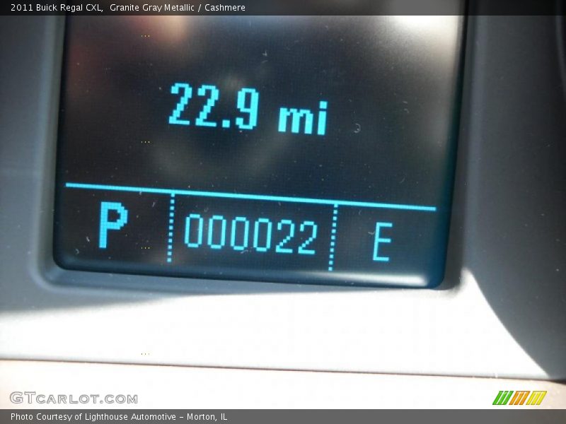 Granite Gray Metallic / Cashmere 2011 Buick Regal CXL