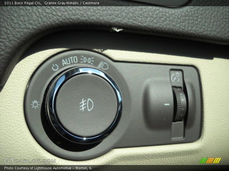 Granite Gray Metallic / Cashmere 2011 Buick Regal CXL