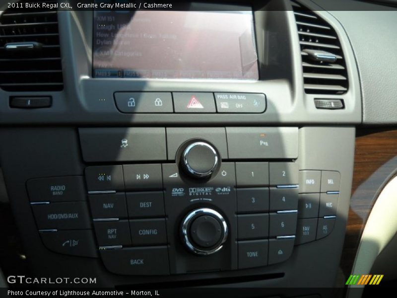 Granite Gray Metallic / Cashmere 2011 Buick Regal CXL