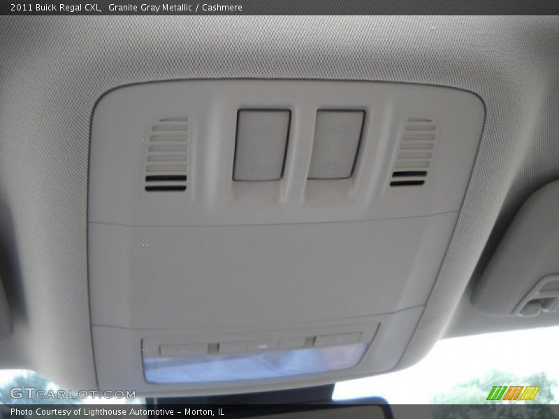 Granite Gray Metallic / Cashmere 2011 Buick Regal CXL