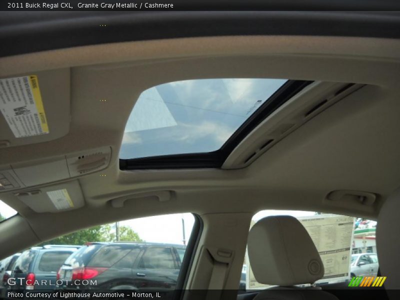 Granite Gray Metallic / Cashmere 2011 Buick Regal CXL