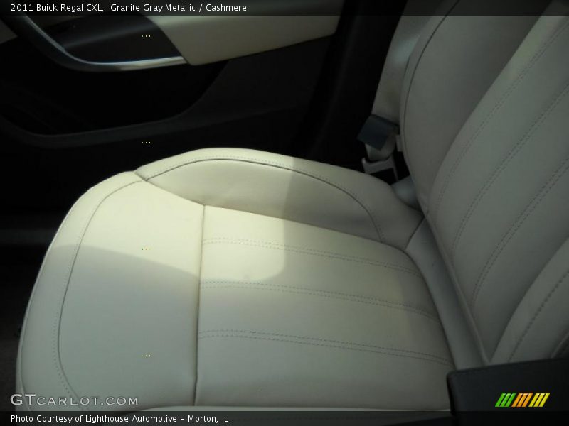 Granite Gray Metallic / Cashmere 2011 Buick Regal CXL