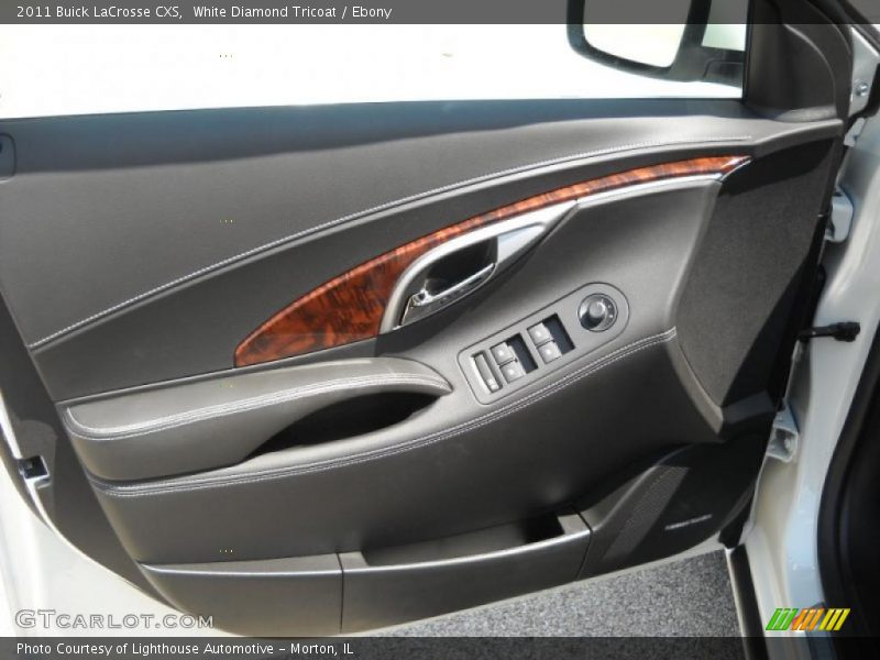 White Diamond Tricoat / Ebony 2011 Buick LaCrosse CXS