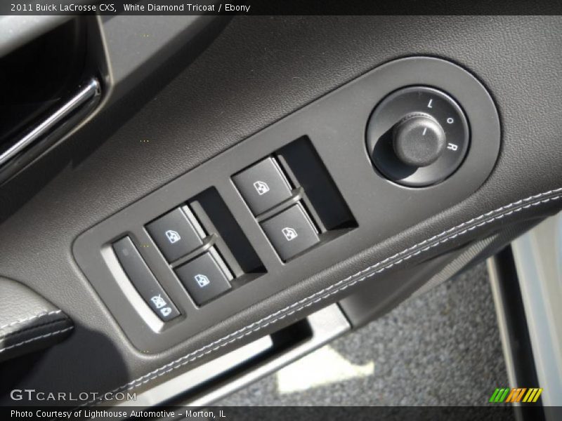 White Diamond Tricoat / Ebony 2011 Buick LaCrosse CXS