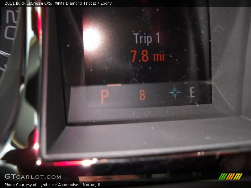 White Diamond Tricoat / Ebony 2011 Buick LaCrosse CXS