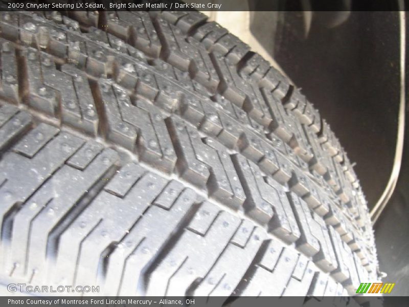 Bright Silver Metallic / Dark Slate Gray 2009 Chrysler Sebring LX Sedan