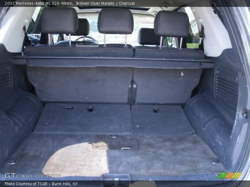 Brilliant Silver Metallic / Charcoal 2002 Mercedes-Benz ML 320 4Matic