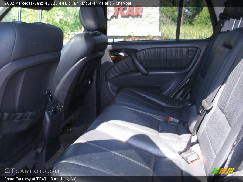 Brilliant Silver Metallic / Charcoal 2002 Mercedes-Benz ML 320 4Matic