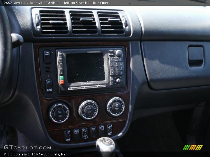 Brilliant Silver Metallic / Charcoal 2002 Mercedes-Benz ML 320 4Matic