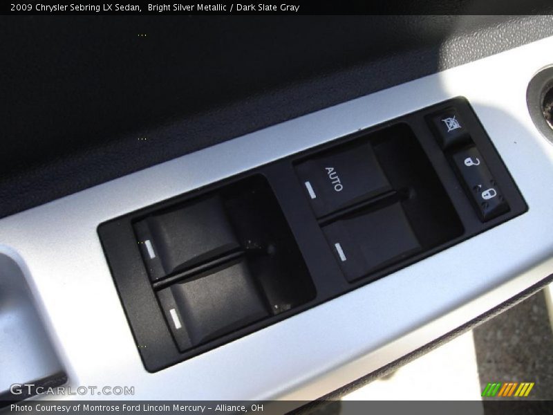 Bright Silver Metallic / Dark Slate Gray 2009 Chrysler Sebring LX Sedan