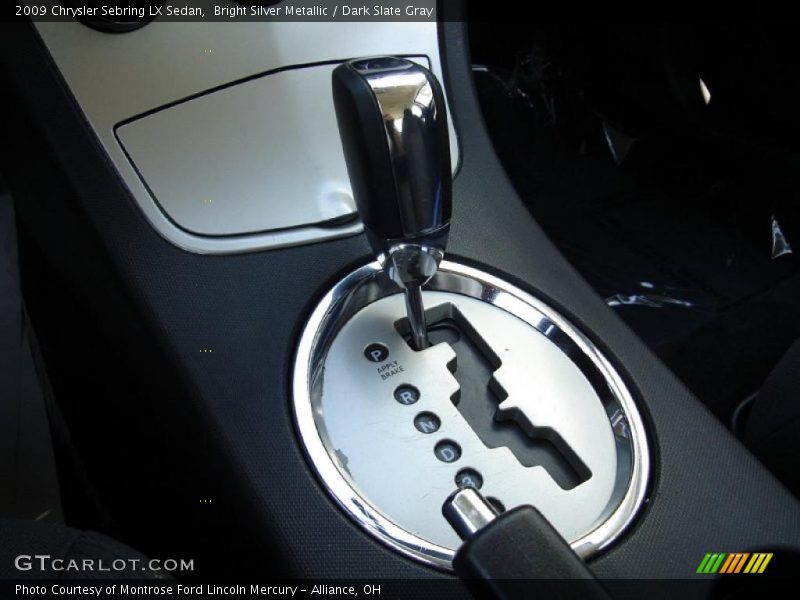 Bright Silver Metallic / Dark Slate Gray 2009 Chrysler Sebring LX Sedan