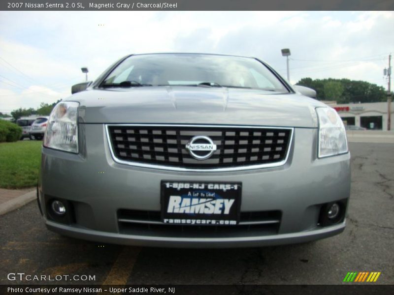 Magnetic Gray / Charcoal/Steel 2007 Nissan Sentra 2.0 SL