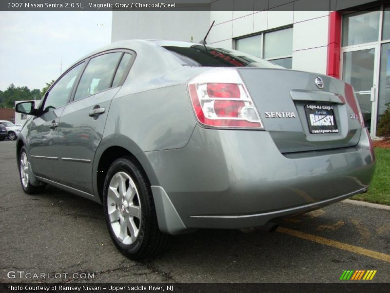 Magnetic Gray / Charcoal/Steel 2007 Nissan Sentra 2.0 SL