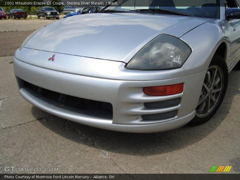 Sterling Silver Metallic / Black 2001 Mitsubishi Eclipse GS Coupe