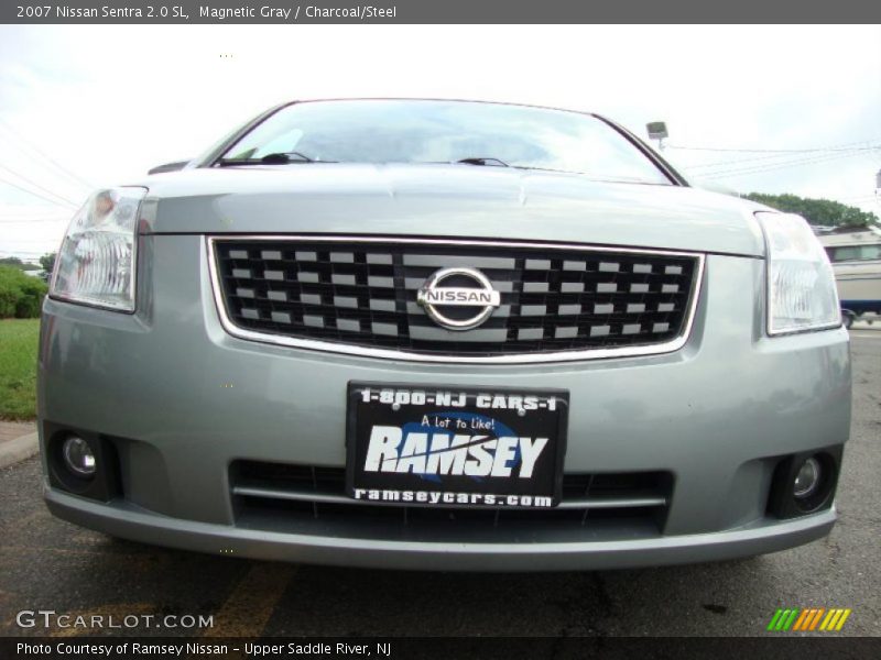Magnetic Gray / Charcoal/Steel 2007 Nissan Sentra 2.0 SL