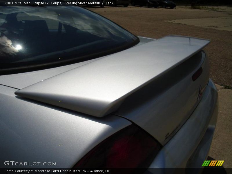 Sterling Silver Metallic / Black 2001 Mitsubishi Eclipse GS Coupe