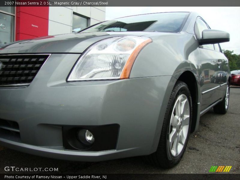 Magnetic Gray / Charcoal/Steel 2007 Nissan Sentra 2.0 SL